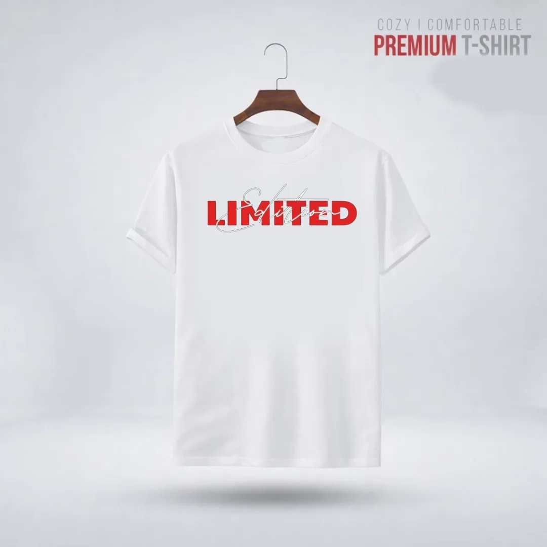 Limited Mindset White T-Shirt