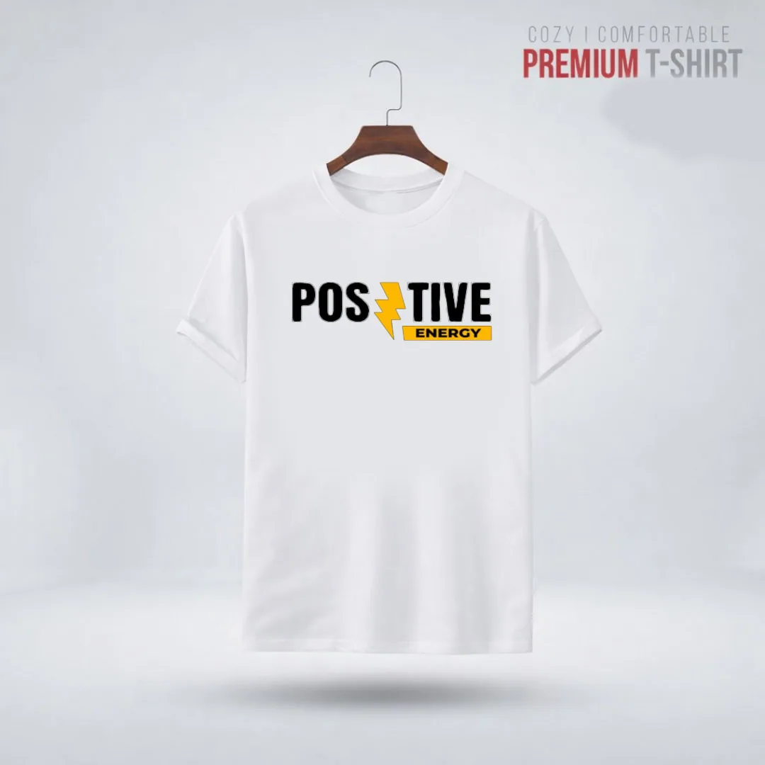 Positive Mindset White T-Shirt